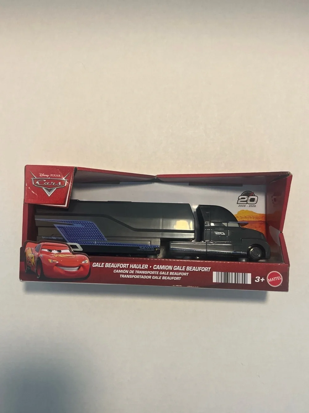 Mattel Black & Blue Gale Beaufort Hauler Truck Toy